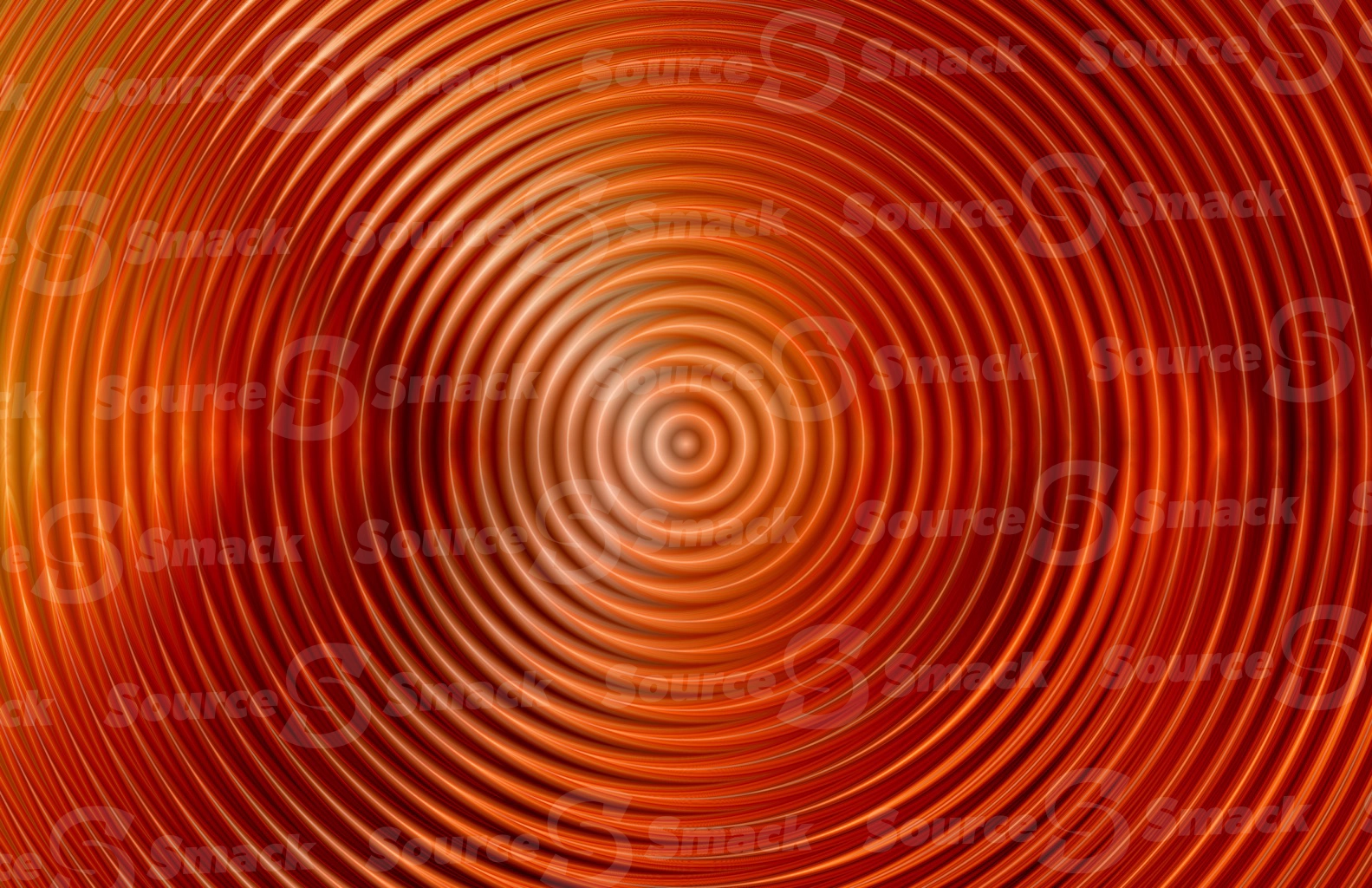 A radial-ringed background of gradient color