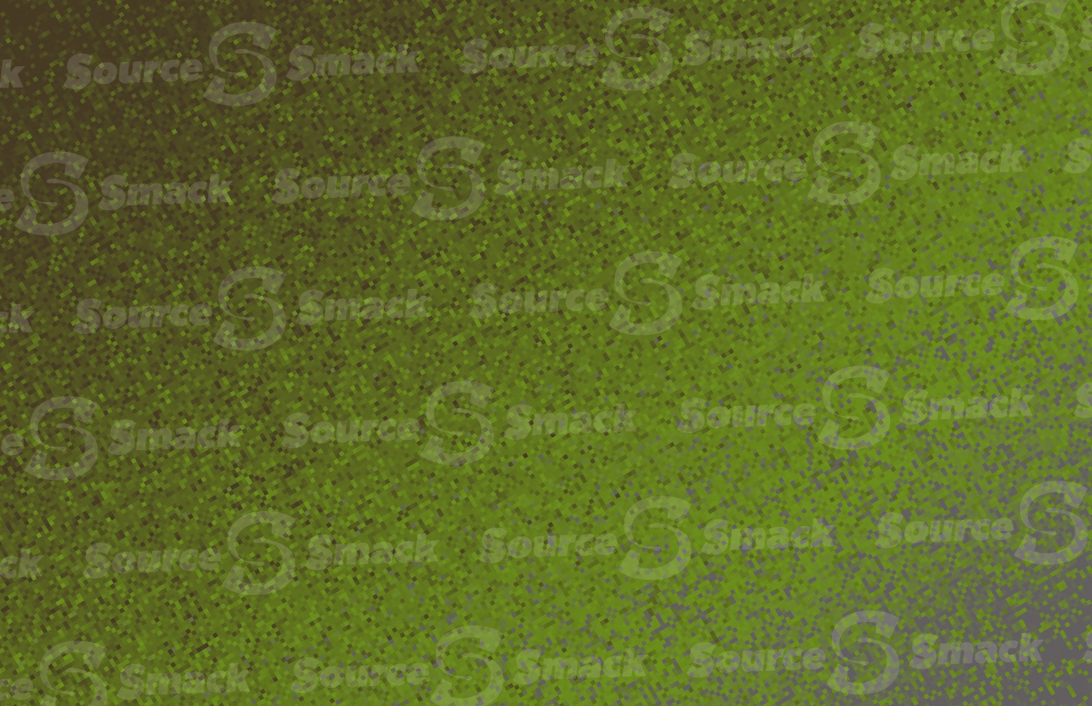 Large pixels gradually merged with a gradient colored background