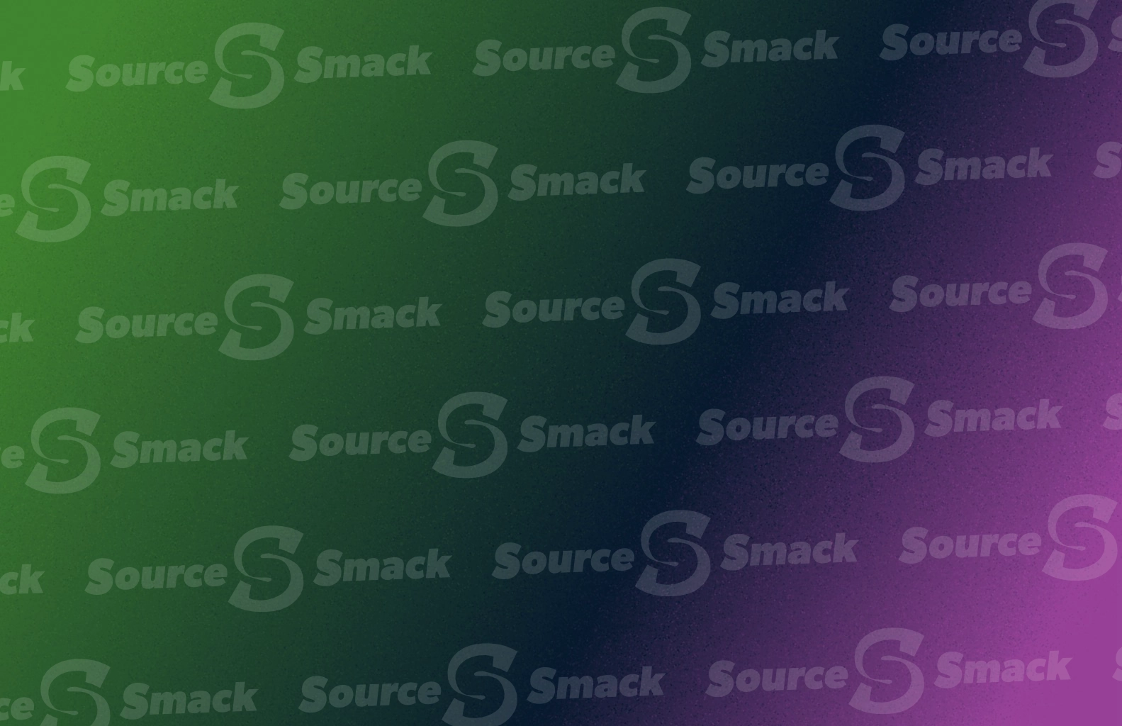 Large pixels gradually merged with a gradient colored background
