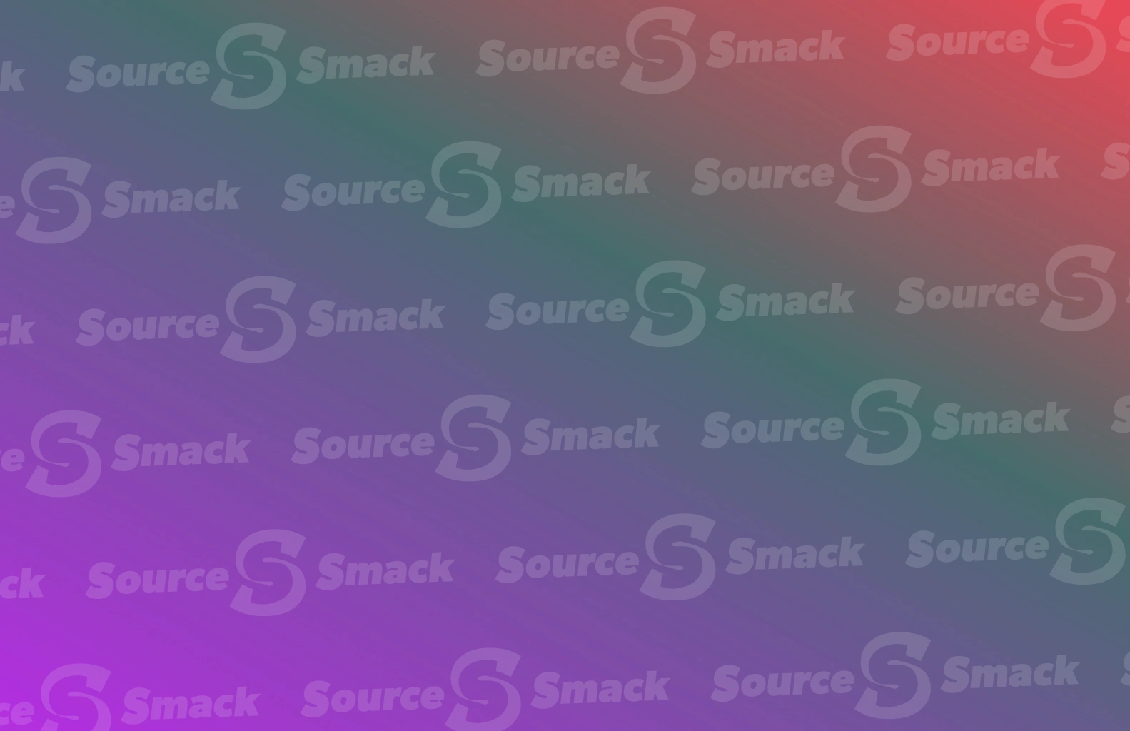 Large pixels gradually merged with a gradient colored background