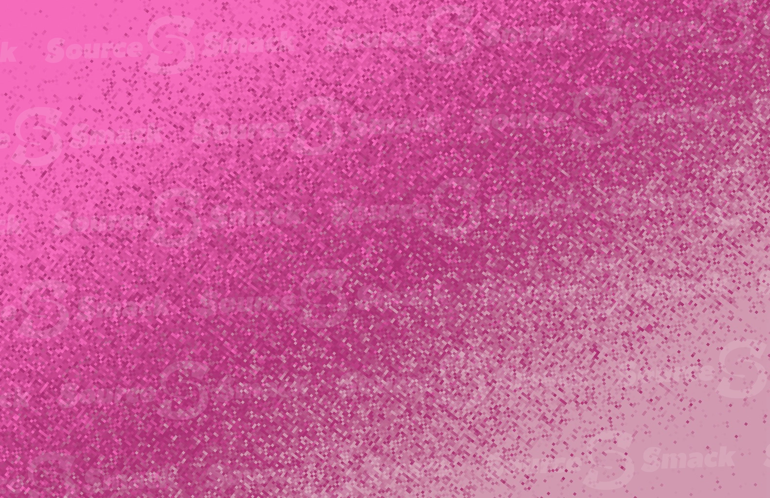 Large pixels gradually merged with a gradient colored background