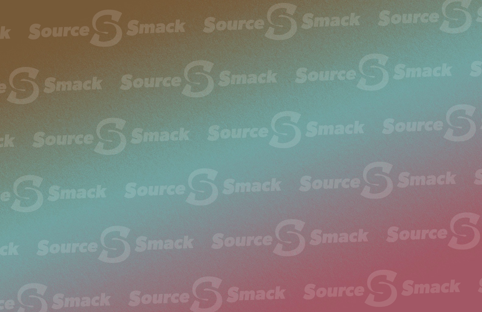 Large pixels gradually merged with a gradient colored background