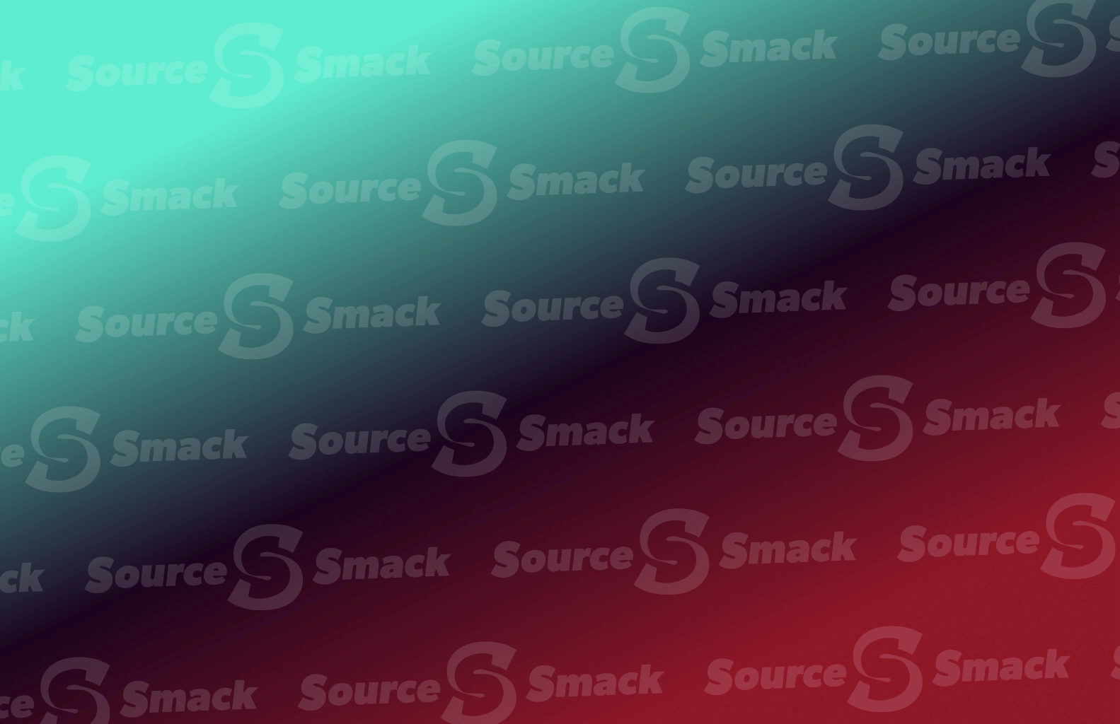 Large pixels gradually merged with a gradient colored background