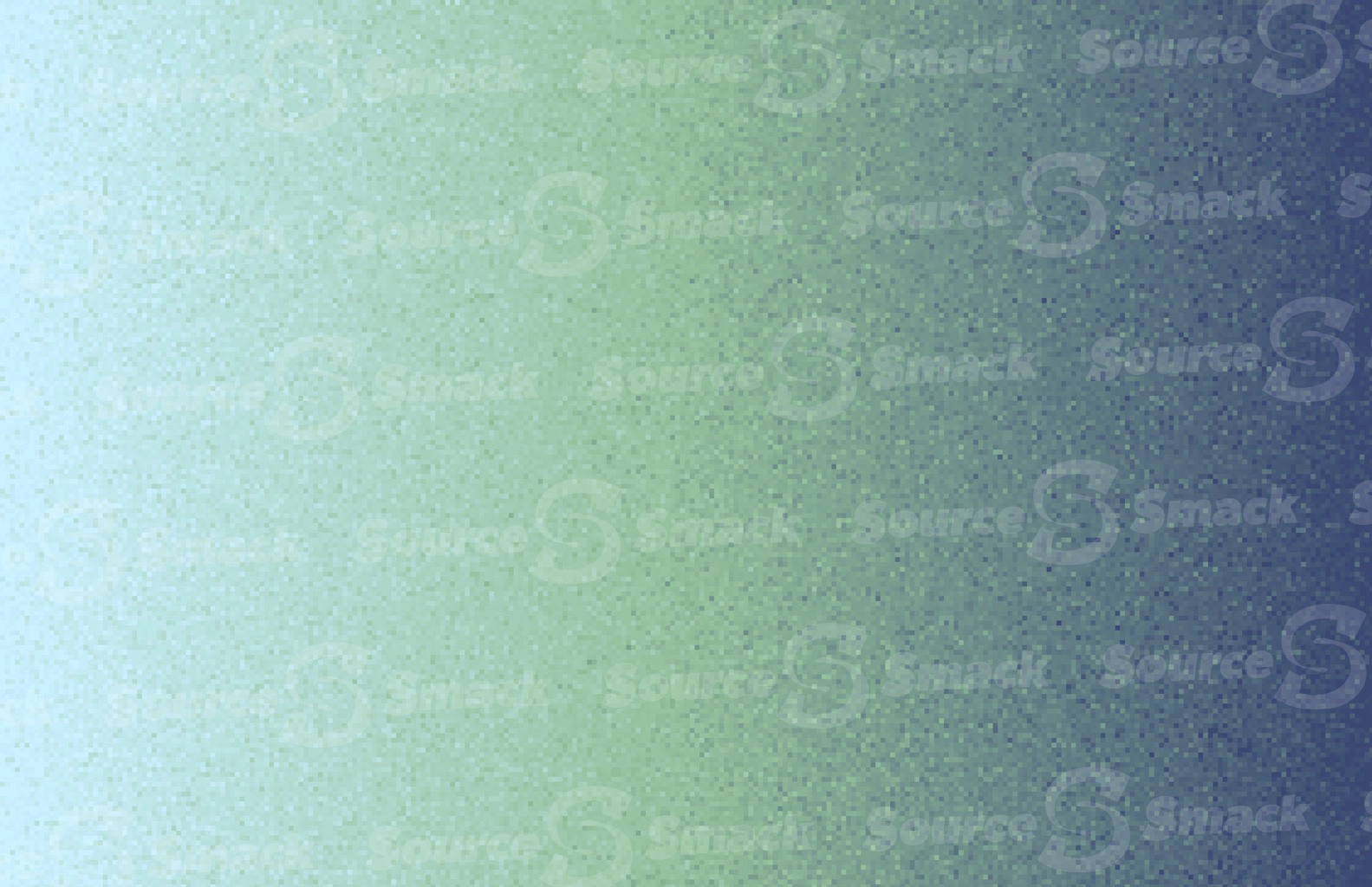 Large pixels gradually merged with a gradient colored background