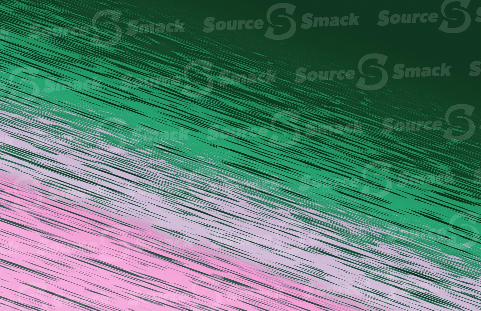 Sharp angled streaks of cut-out colors