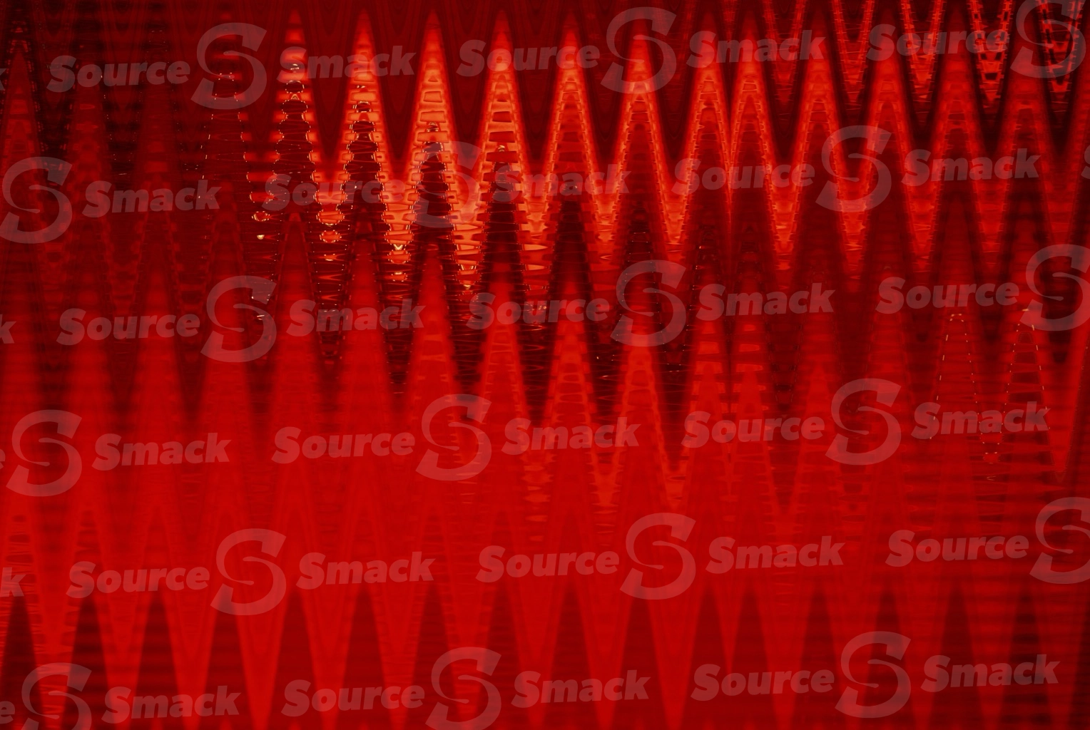 Red sawtooth effect background