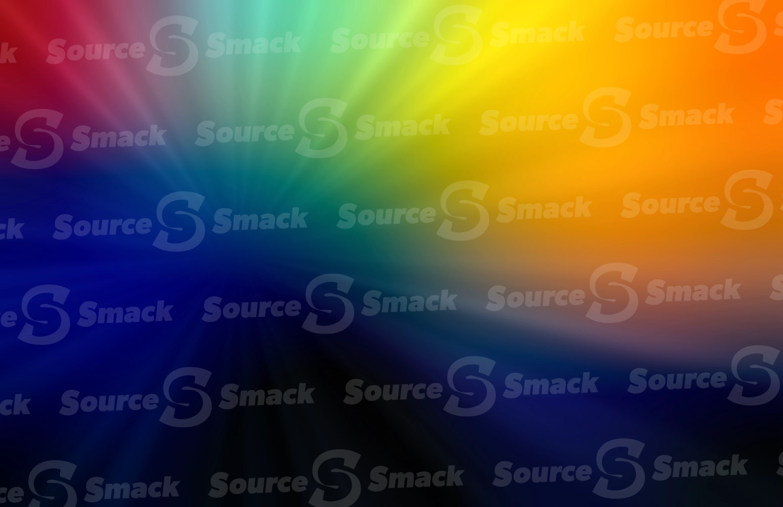 A soft glowy spectrum of color bursting