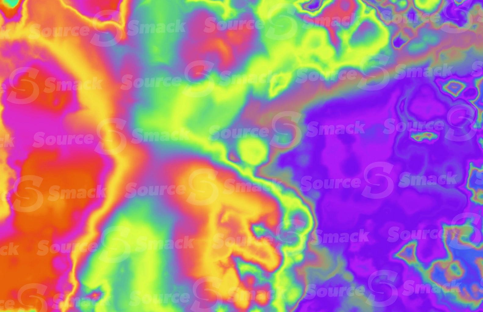 Psychedelic electrifying random colorful artistic background