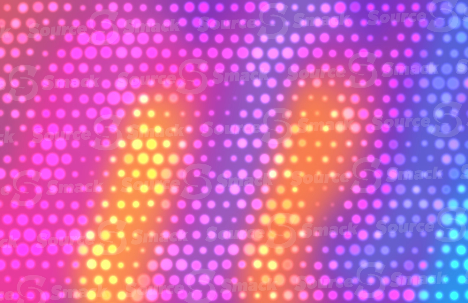 Aurora colored disco background