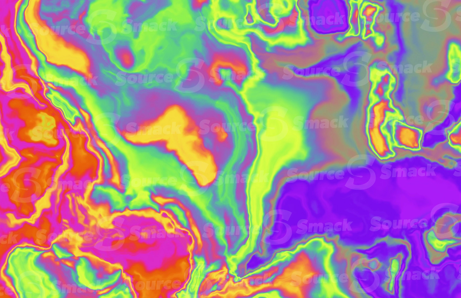 Psychedelic electrifying random colorful artistic background