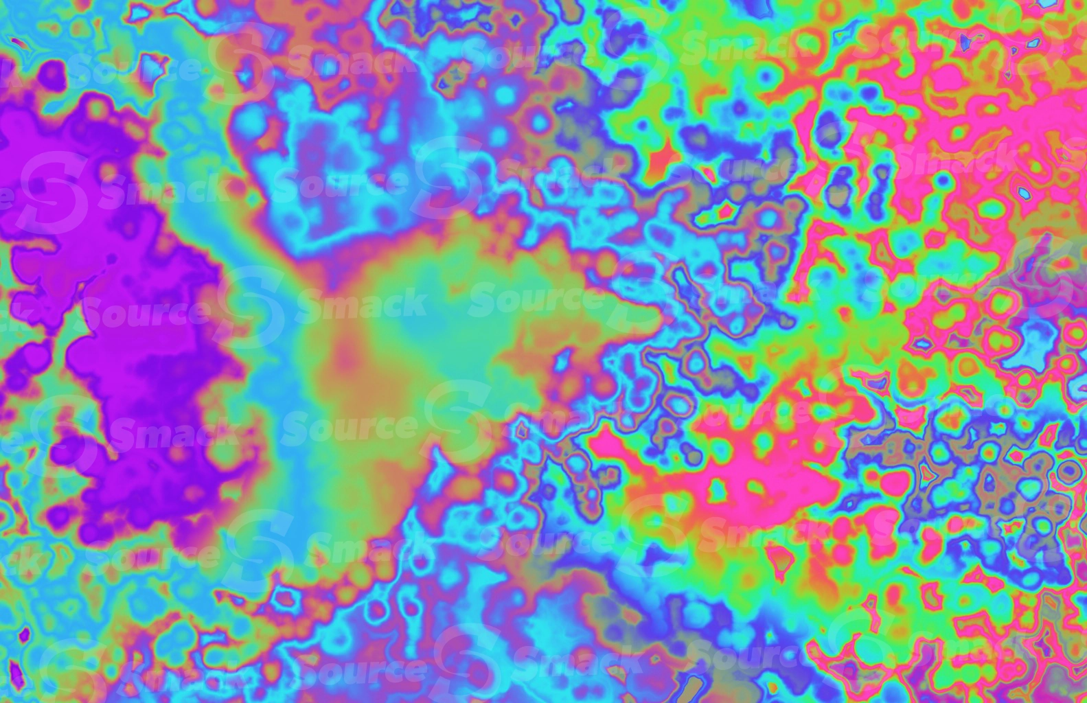 Psychedelic electrifying random colorful artistic background