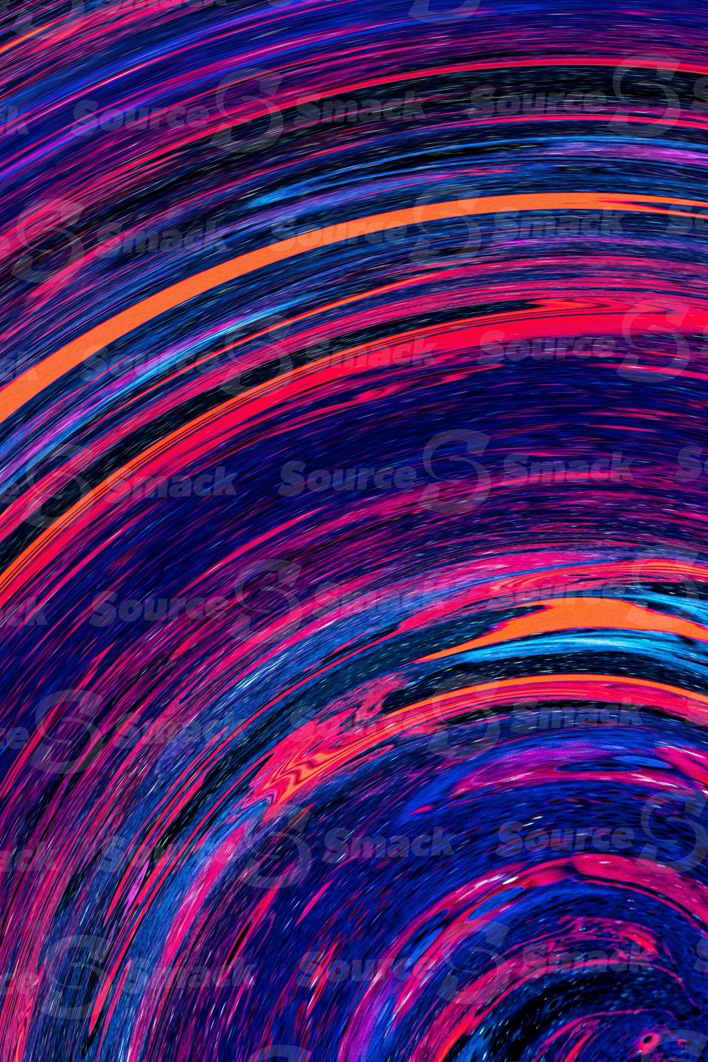 Colorful purple ringed background