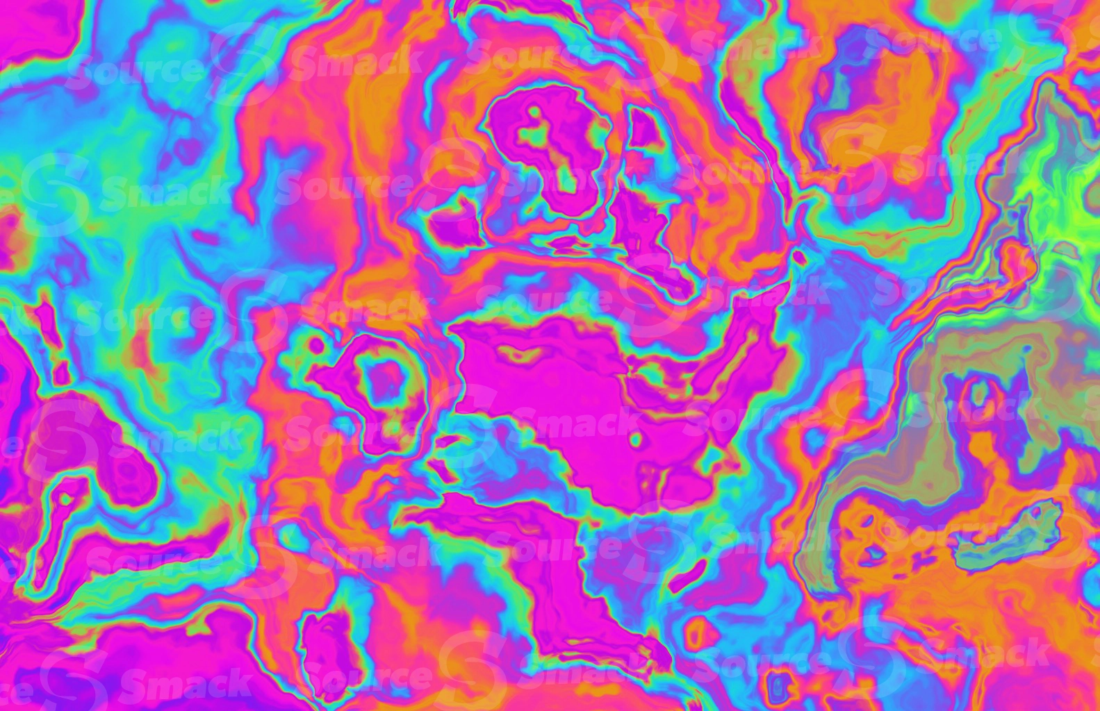 Psychedelic electrifying random colorful artistic background