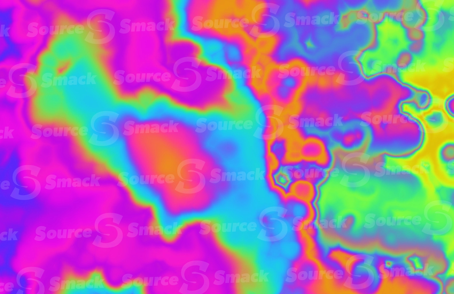 Psychedelic electrifying random colorful artistic background