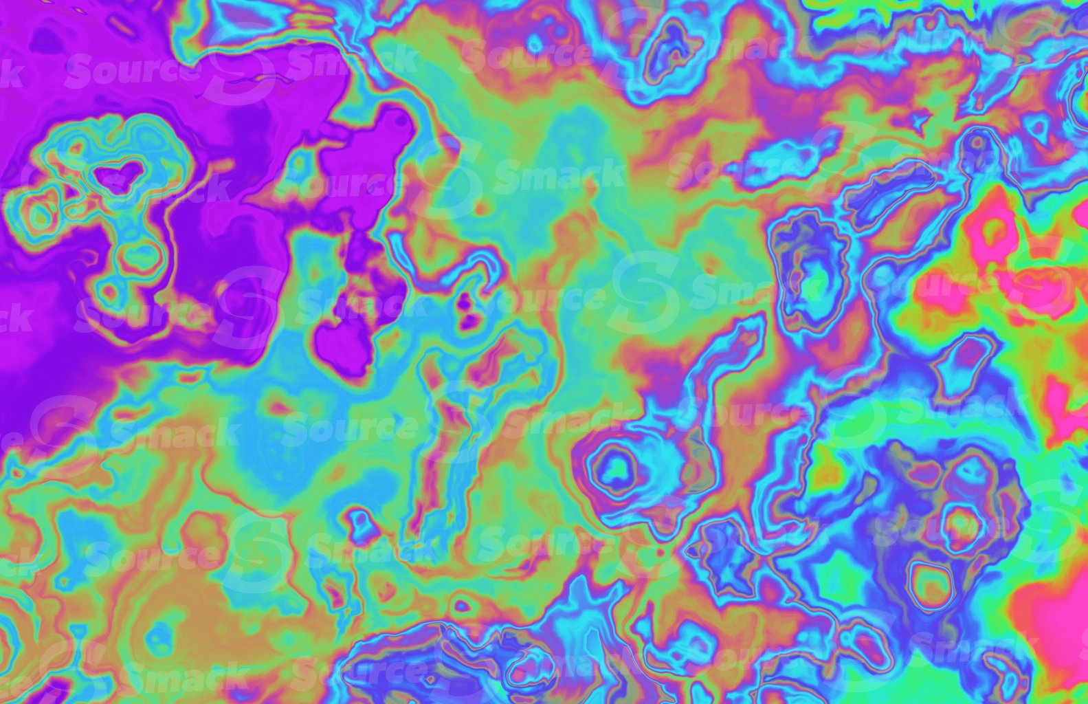 Psychedelic electrifying random colorful artistic background