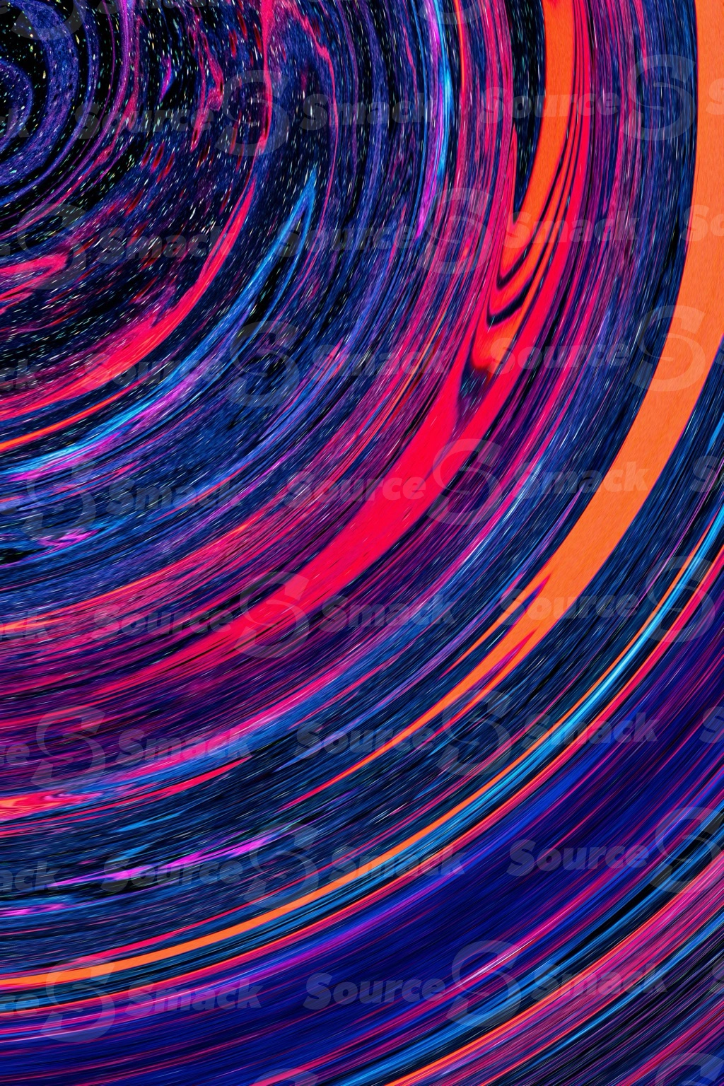 Colorful purple ringed background