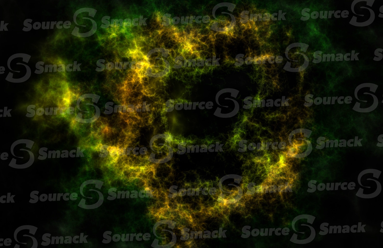 A colorful space nebula