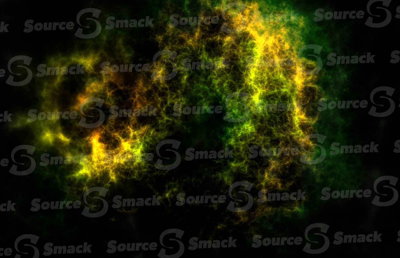 A colorful space nebula