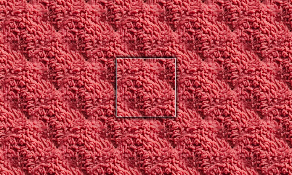 A seamless texture of raw ground beef