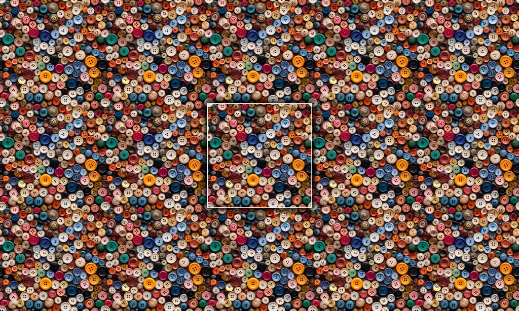 A seamless tile of buttons