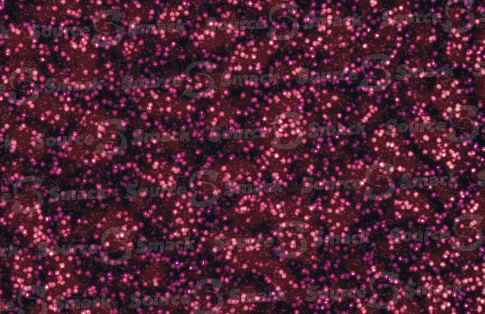 Colorful medical disease organisms floating in biomass