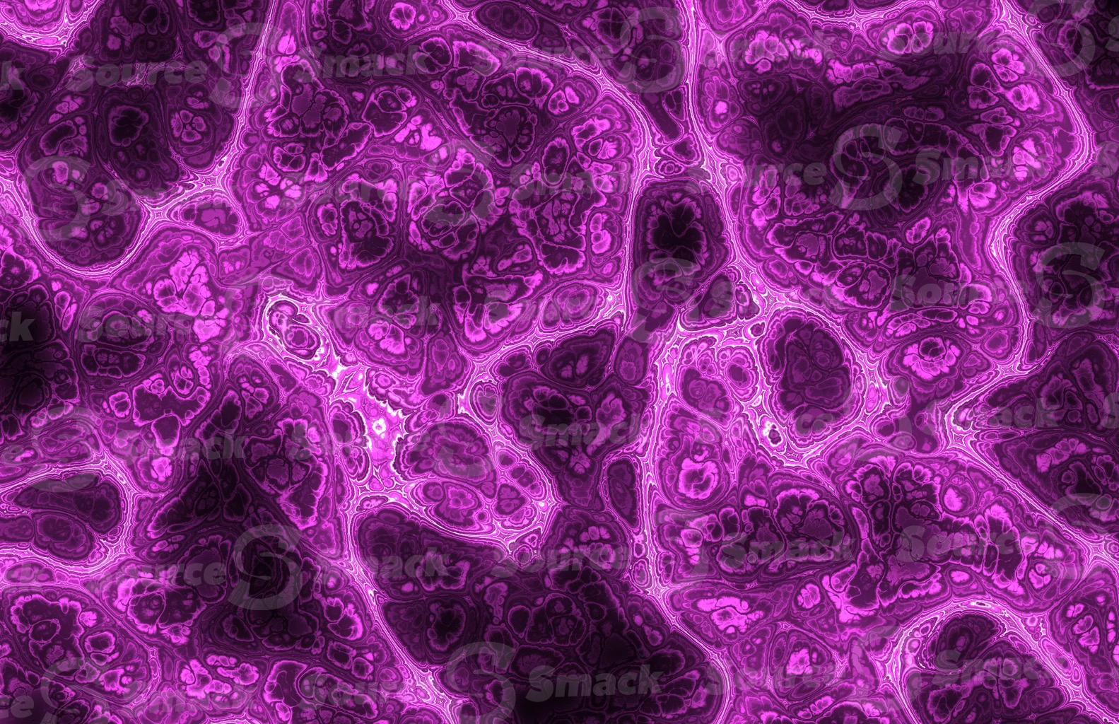 Mandelbrot effect of colorful medical tissue