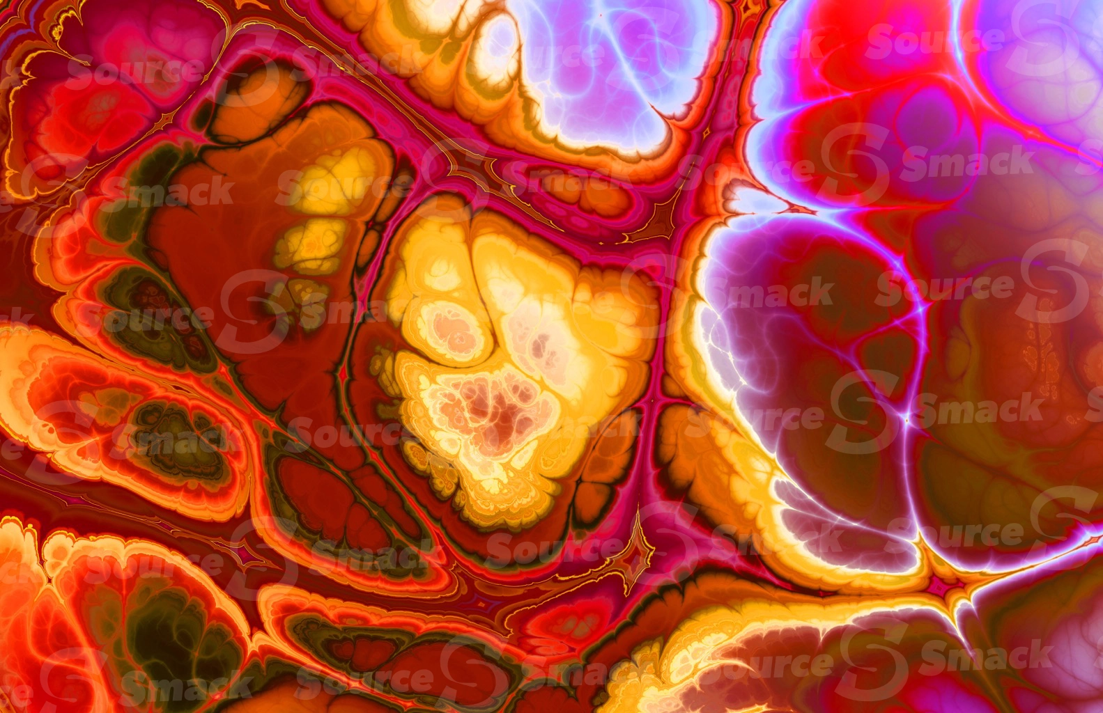 Beautiful mathematical fractal mandelbrot designed background