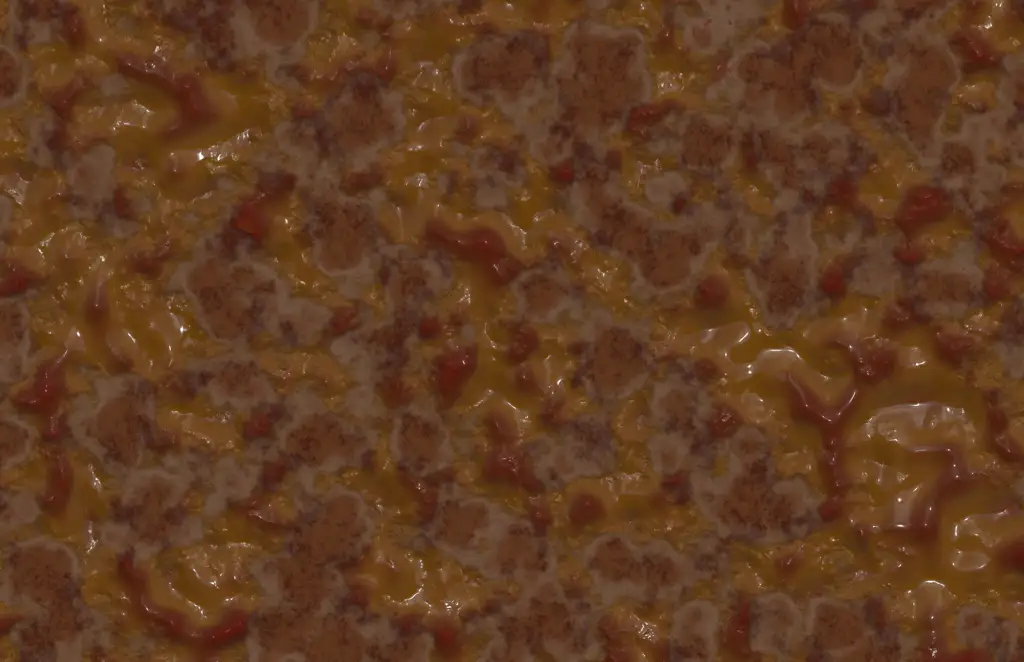 Background texture that resembles wet vomit