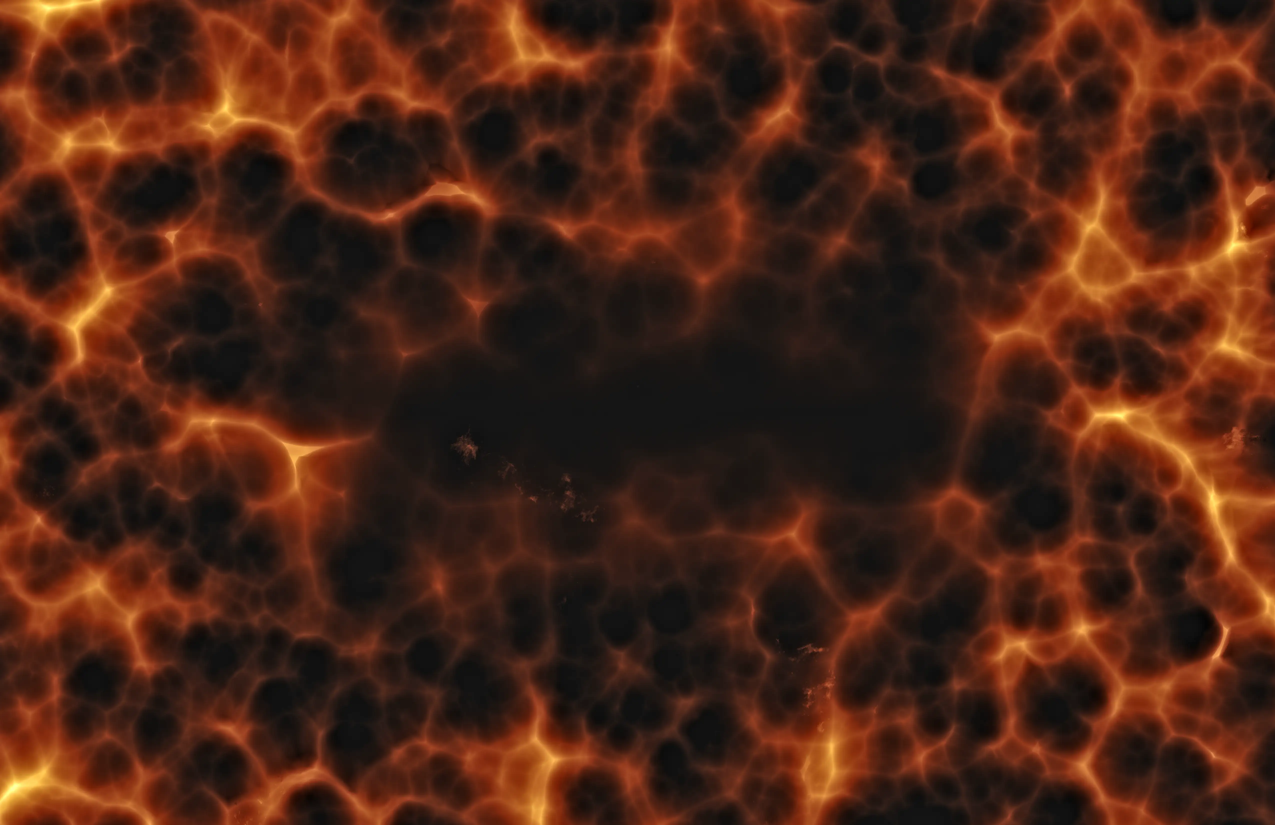 A hot combustion burst of fire background