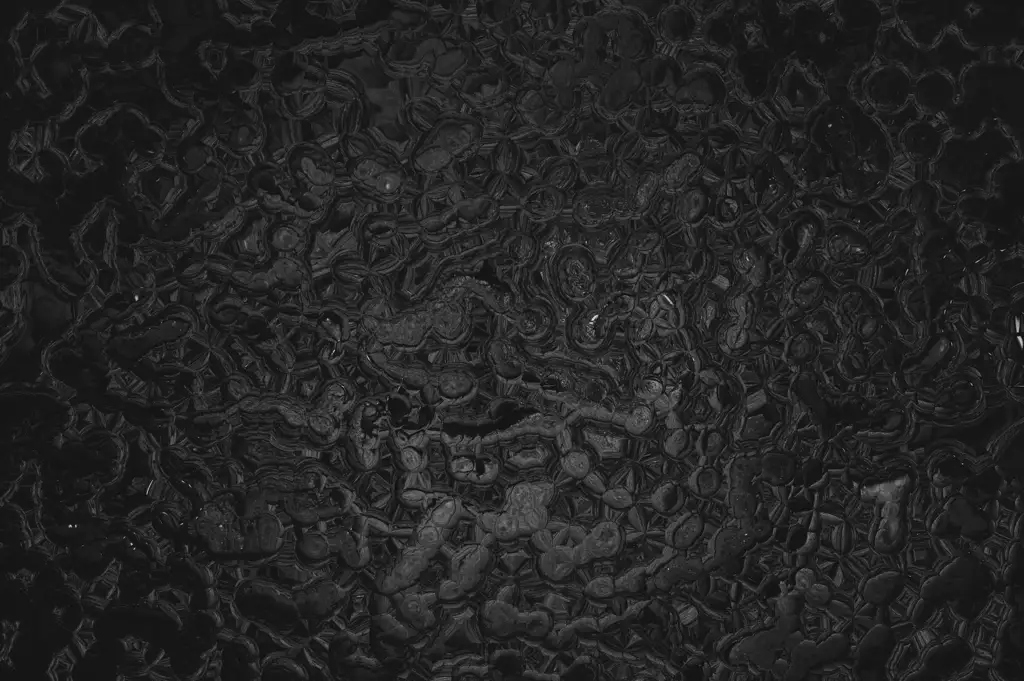 Black lava rock texture