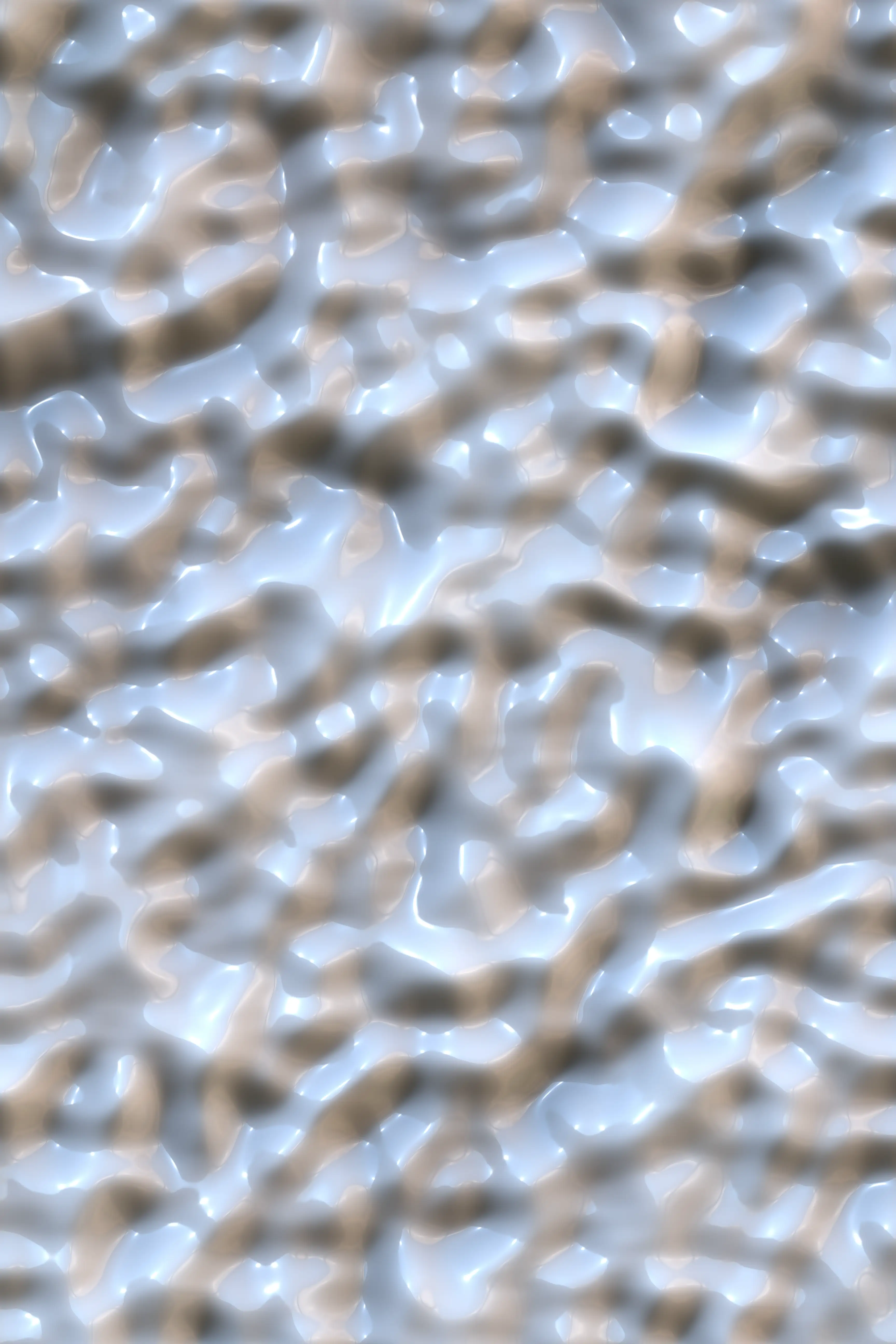 Milk paint bumpy surface