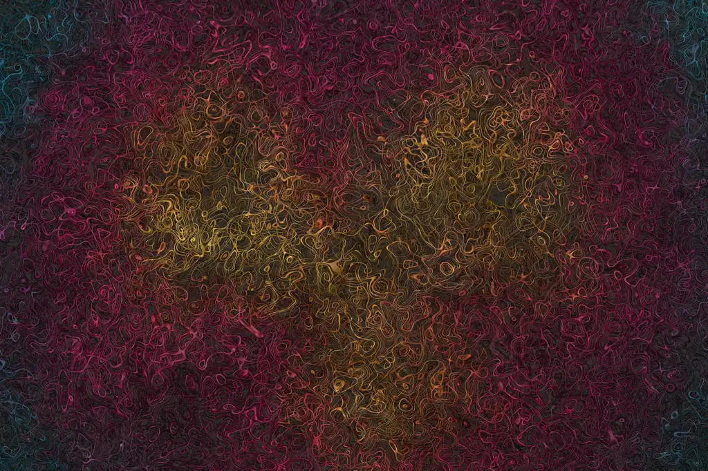 Color core fiber texture