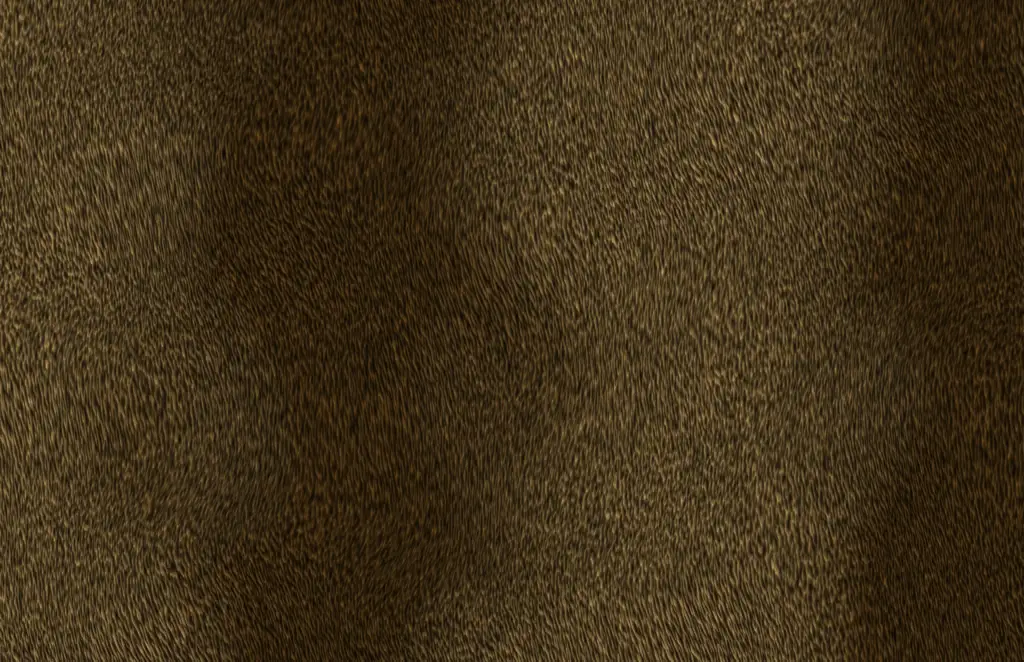 A flattened out rendering of an animal skin texture