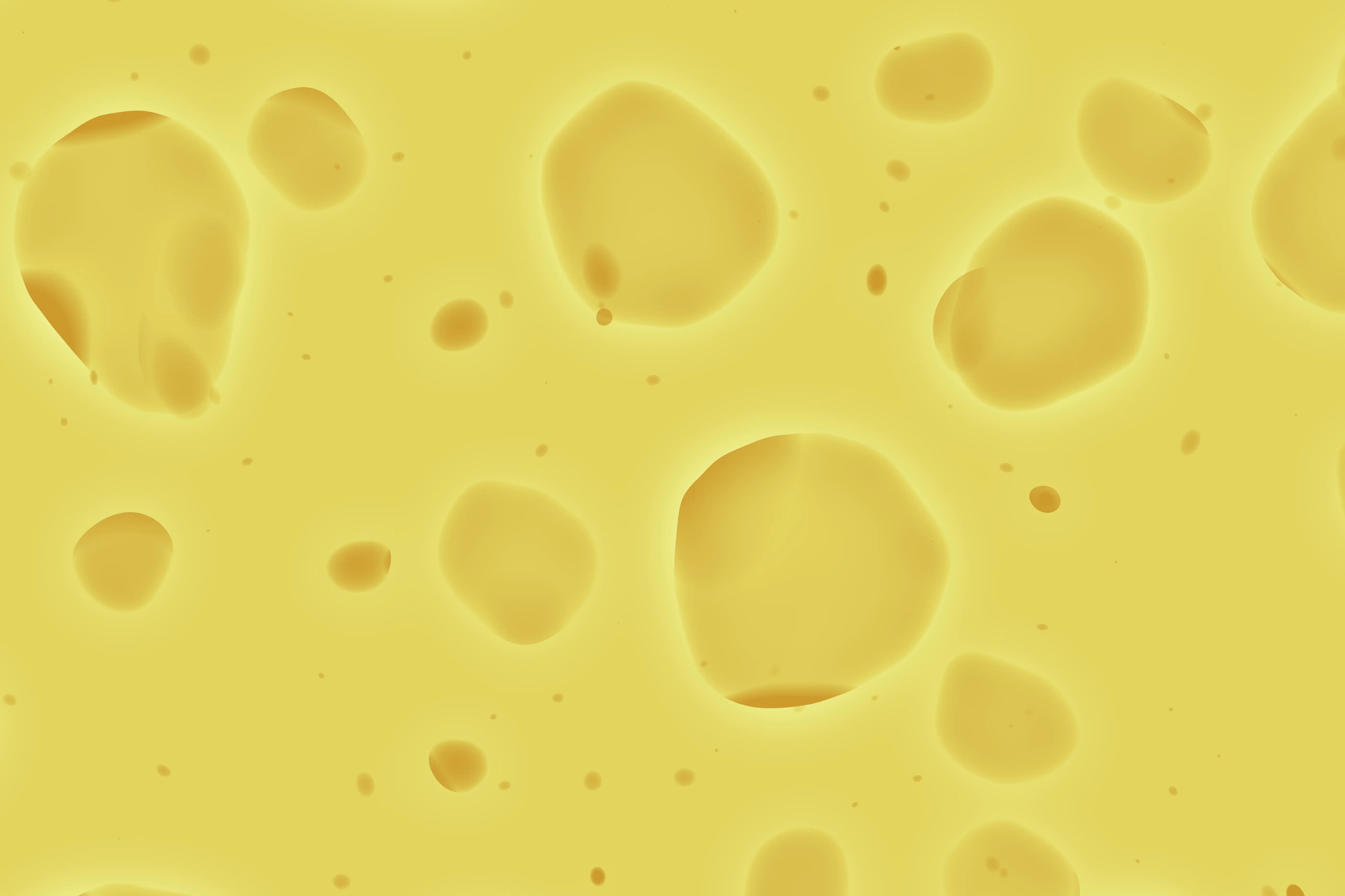 Swiss cheese background texture