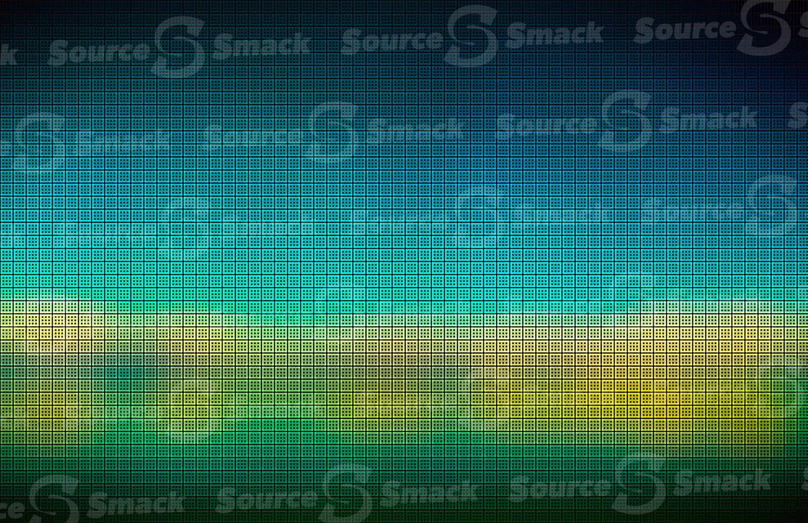 A abstract gradient colored background segmented by a waffle pattern