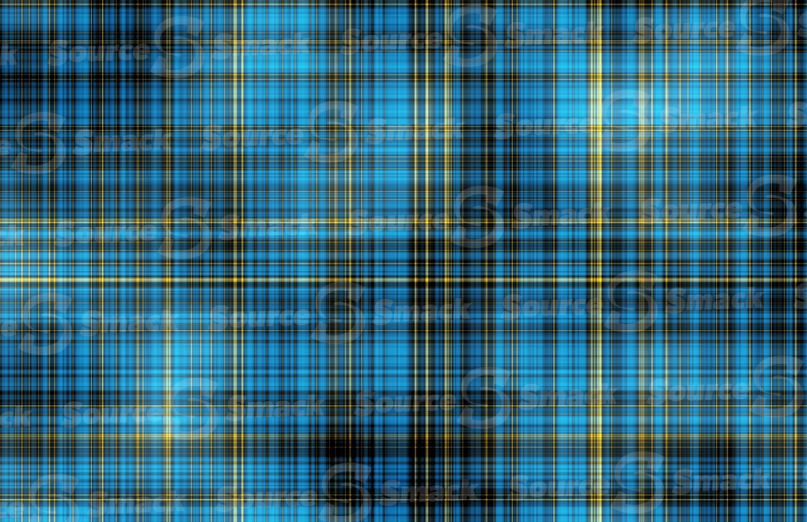 A glowing criss cross of horizontal and vertical lines on a tartan colored background