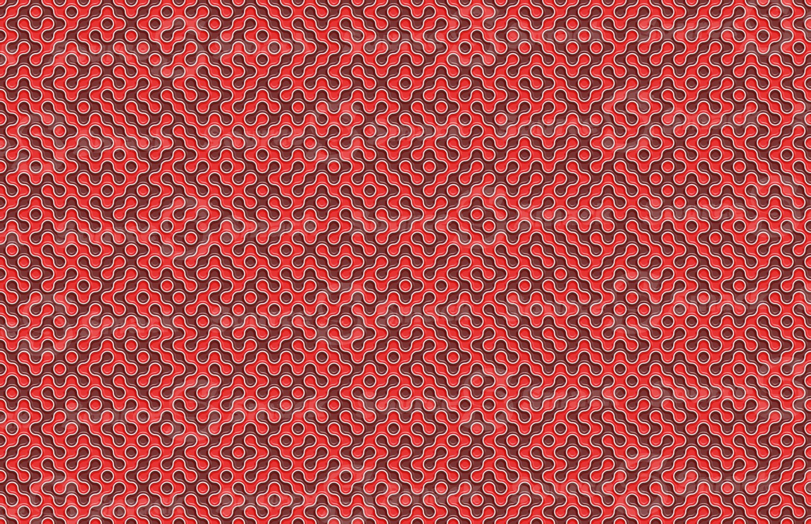 Interlocking smooth plastic background design