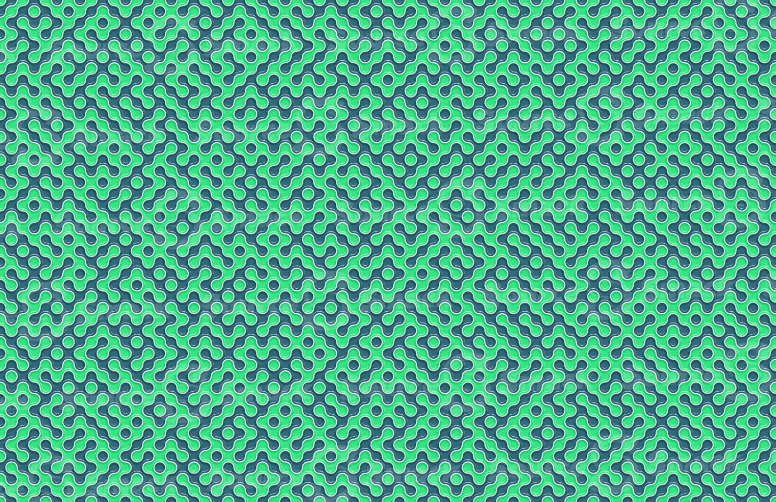 Interlocking smooth plastic background design