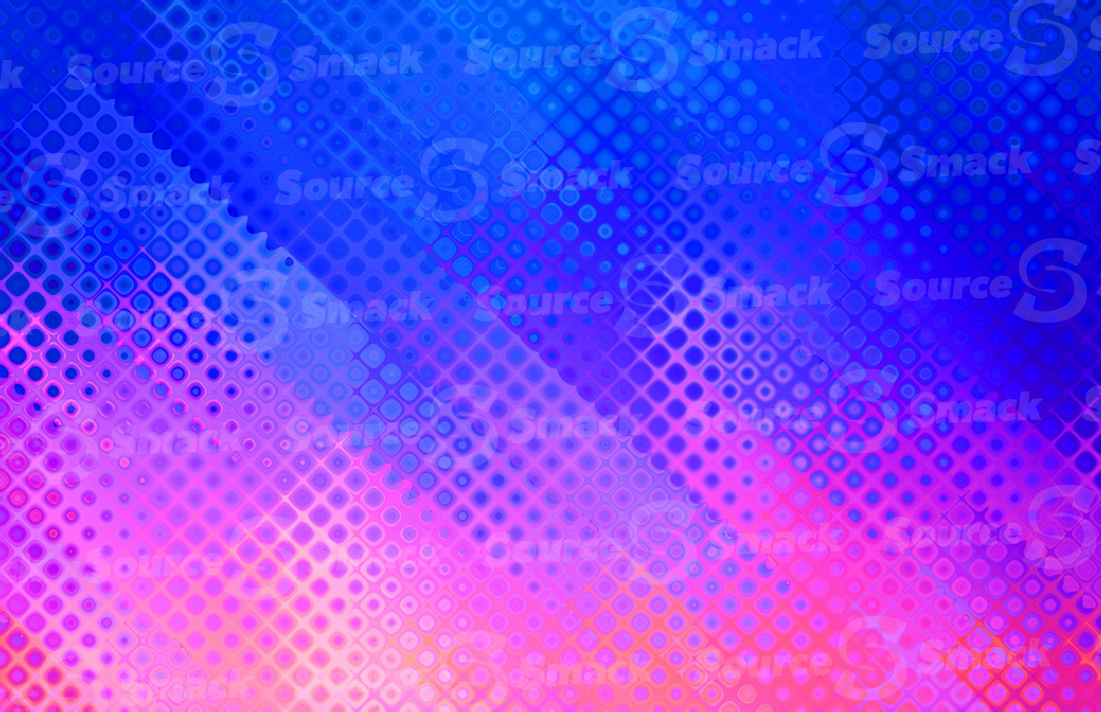 Abstract colorful glass bubbled effect