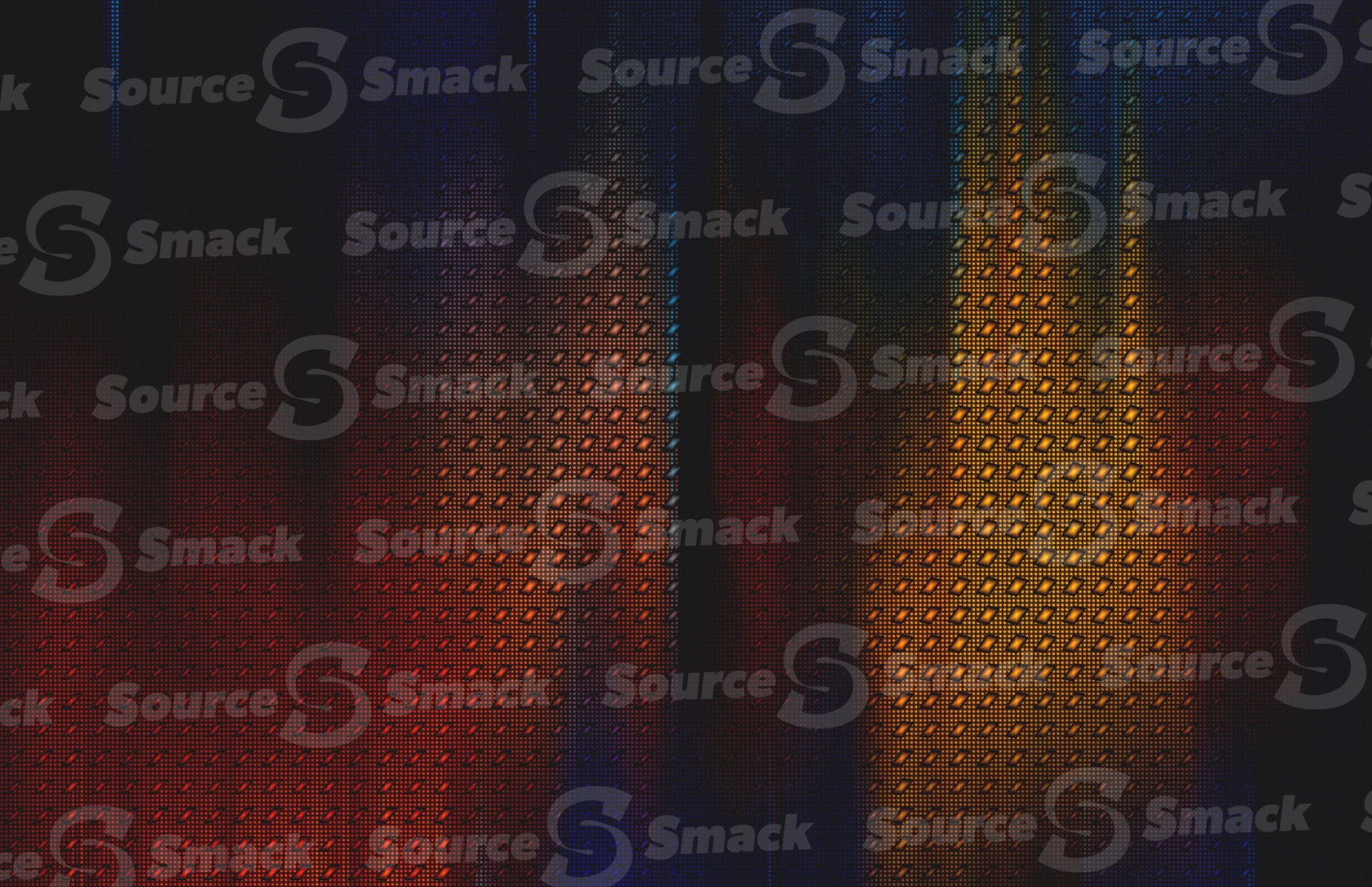 Colorful vertical blur streaks background with various changing shards of rivets