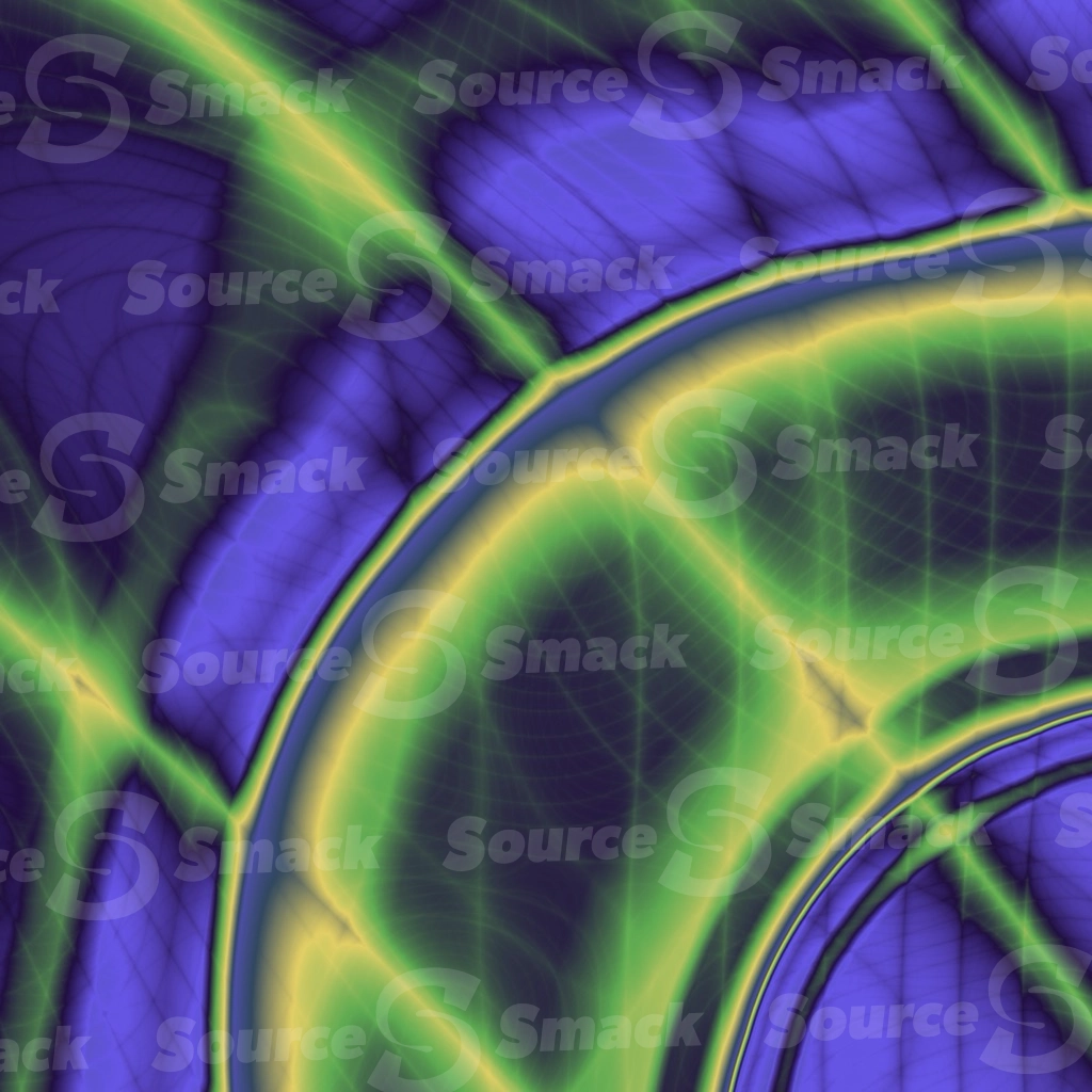 An technological alien organic growth background