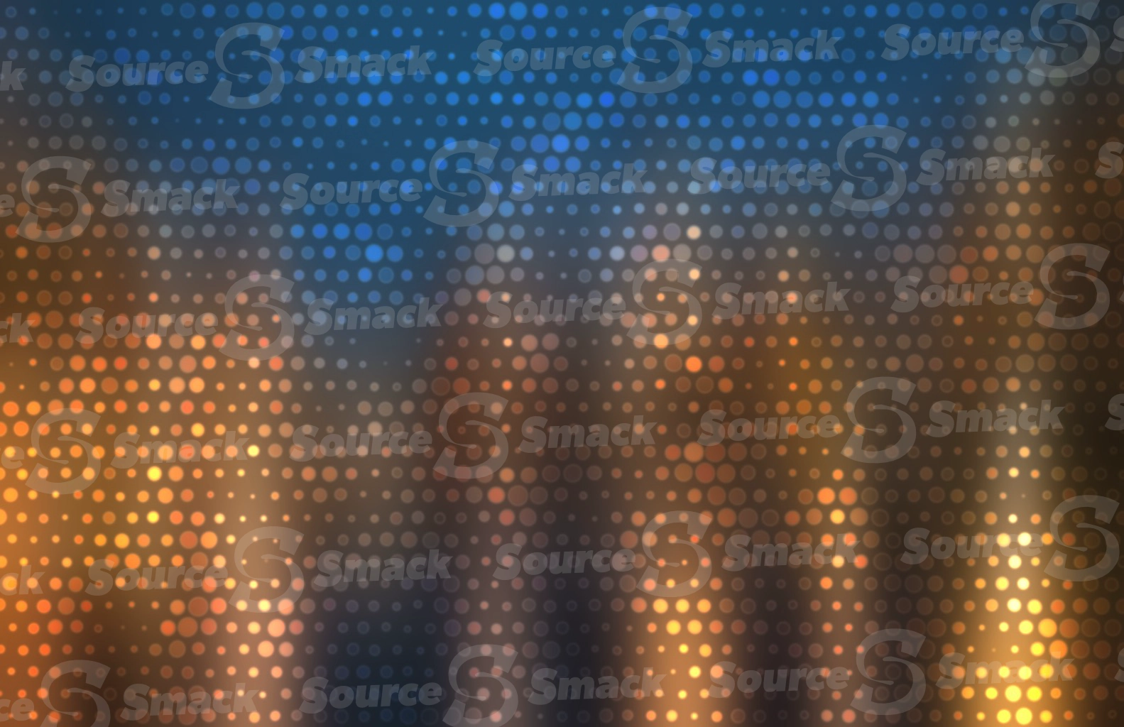 Colorful bokeh disco effect background