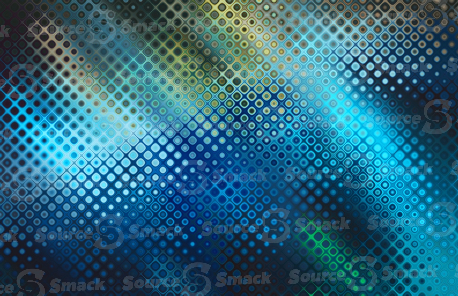Abstract colorful glass bubbled effect