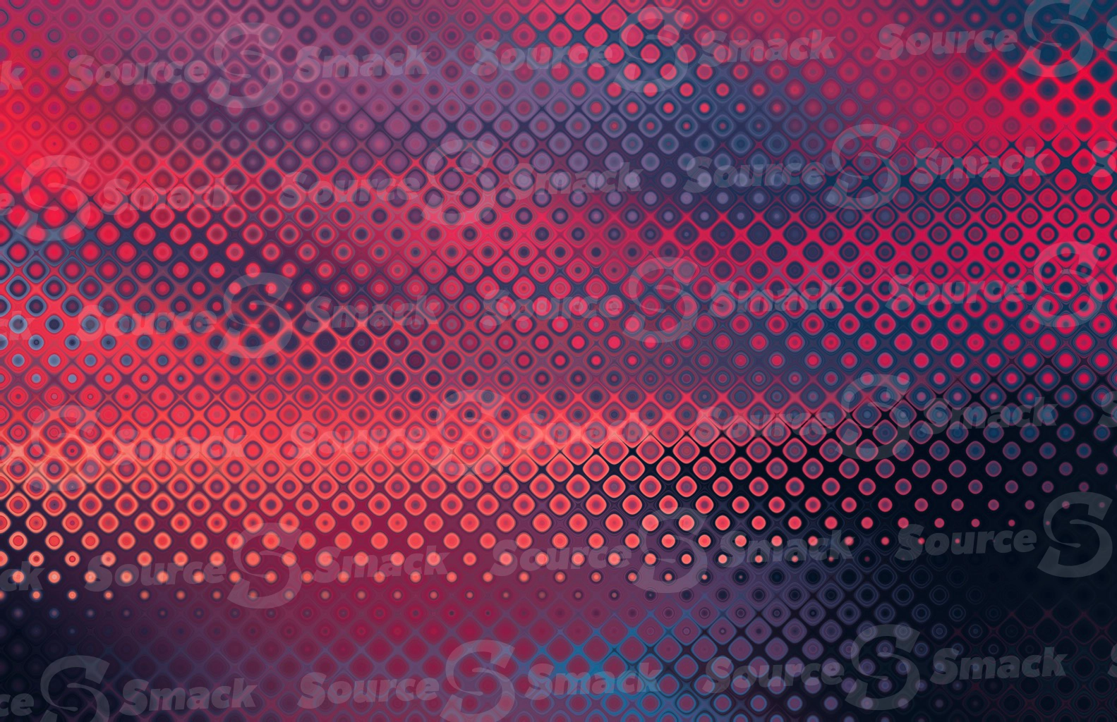 Abstract colorful glass bubbled effect