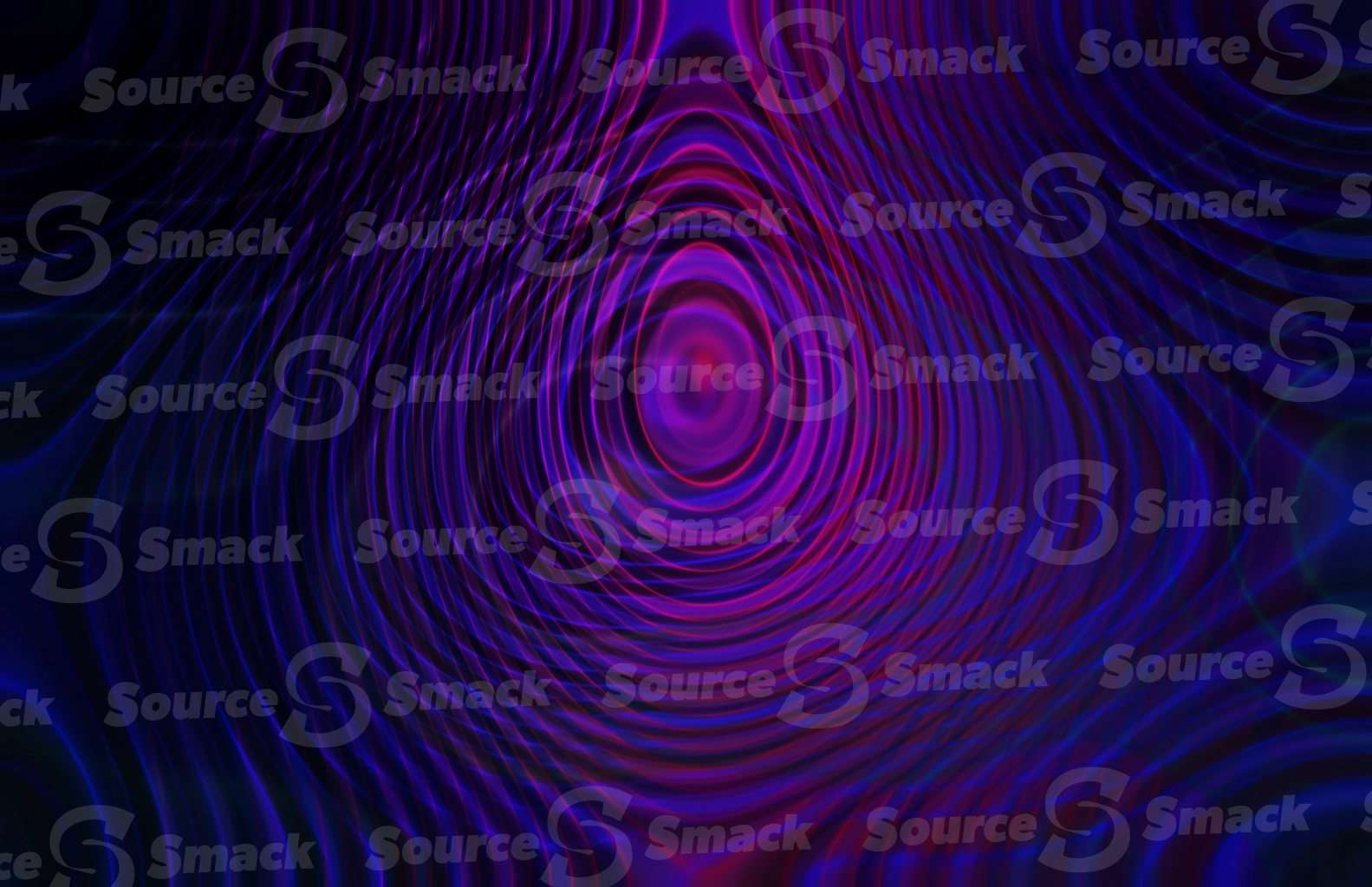 Blooming thrust of curved swirling linear lines