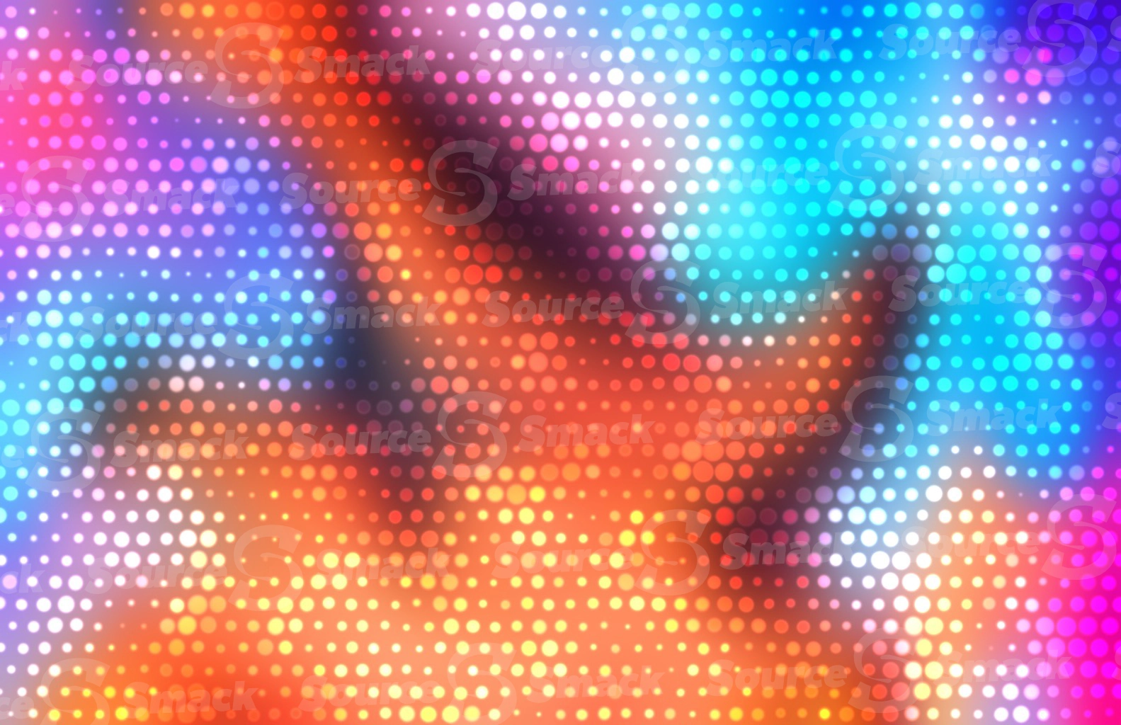 Colorful bokeh disco effect background