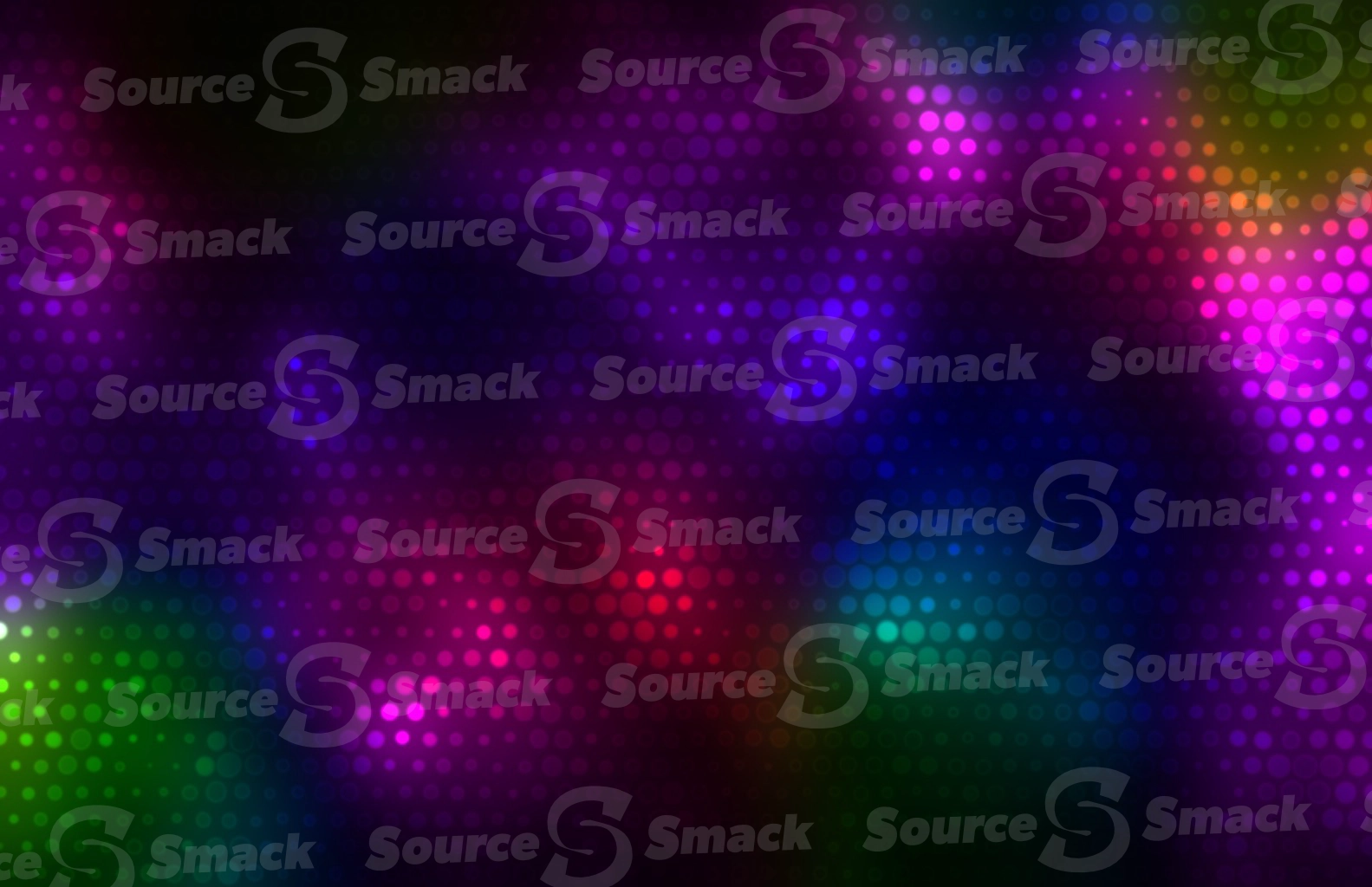 Colorful bokeh disco effect background
