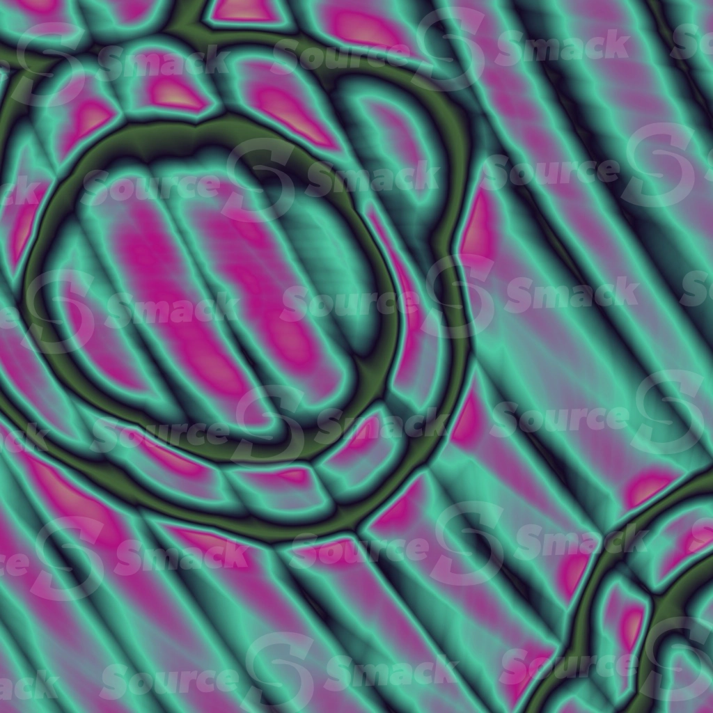 An technological alien organic growth background