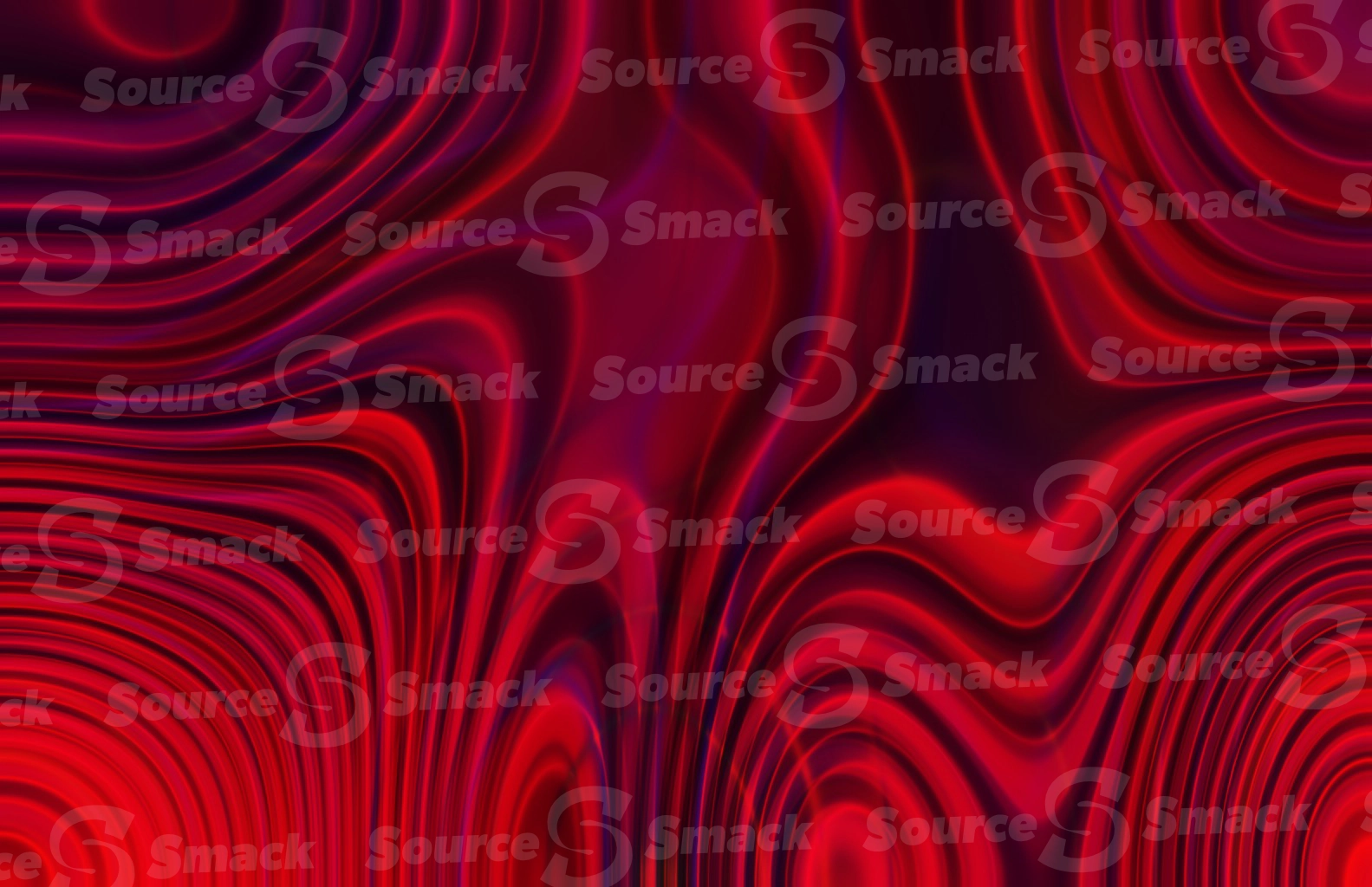 Blooming thrust of curved swirling linear lines