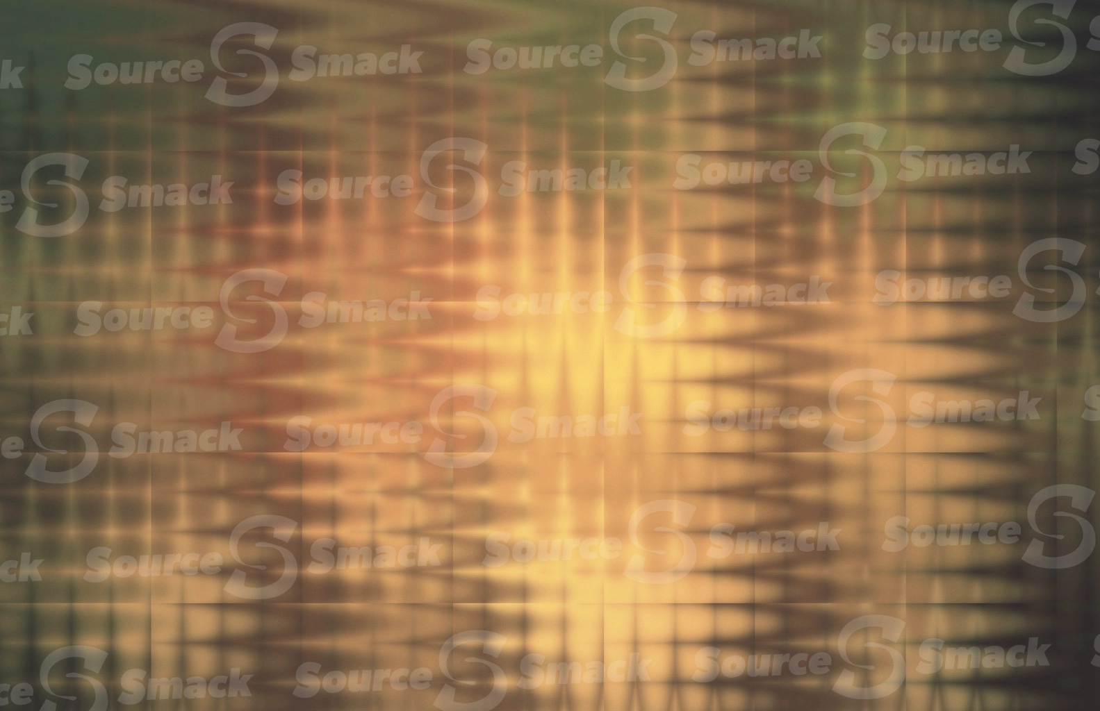 A segmented cross hatch of technological radiant light